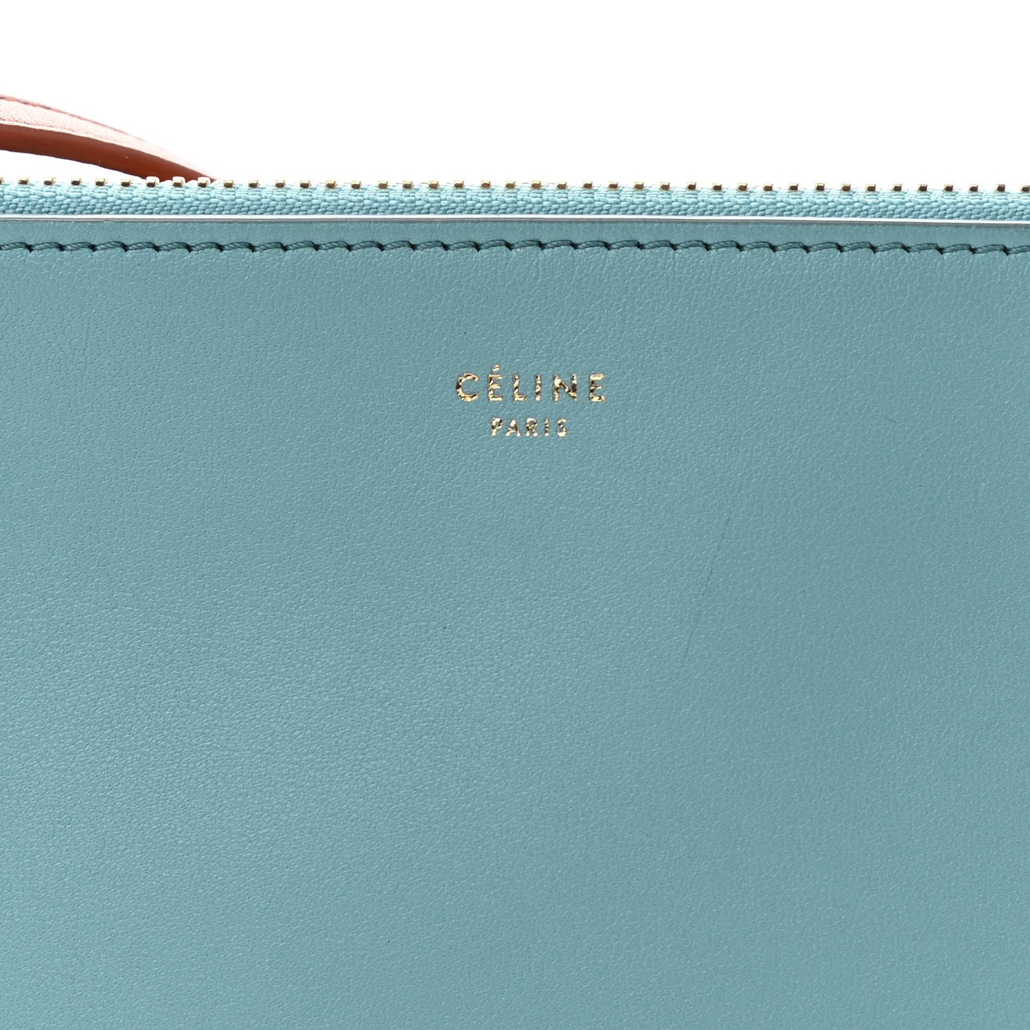 Celine Lambskin Small Multicolor Trio Crossbody Bag Antarctic 7 of 9