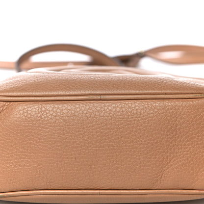 Gucci Pebbled Calfskin Small Soho Disco Bag Camelia 16 of 16