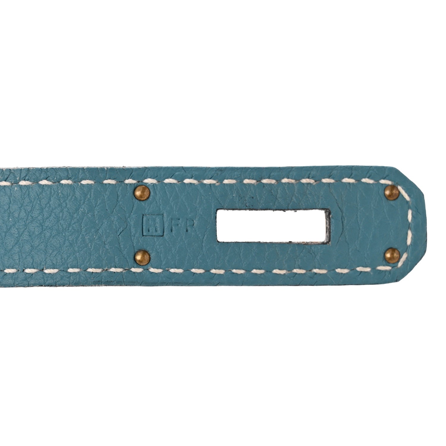 Hermes Togo Birkin 35 Blue Jean 7 of 14