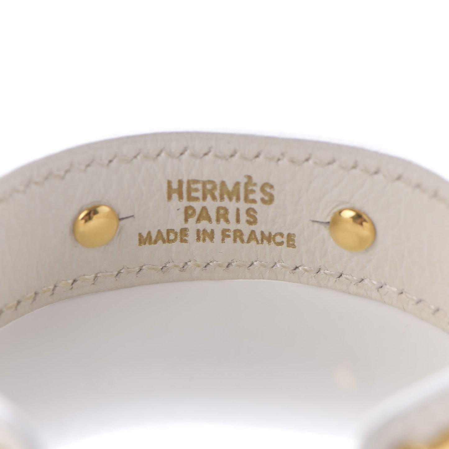 Courchevel Bamboo Bracelet White