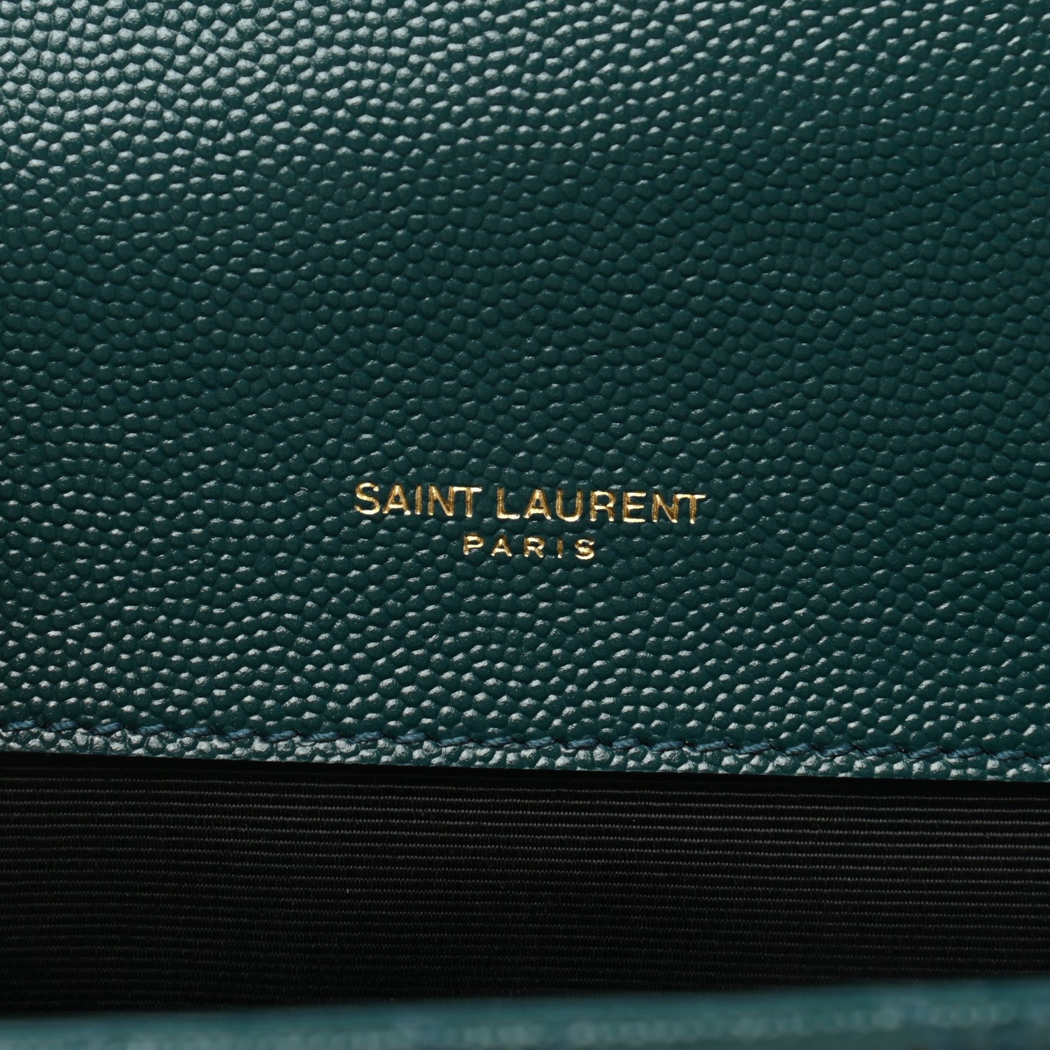 Saint Laurent Grain De Poudre Textured Mixed Matelasse Triquilt Small Monogram Satchel Sea Turquoise 10 of 11