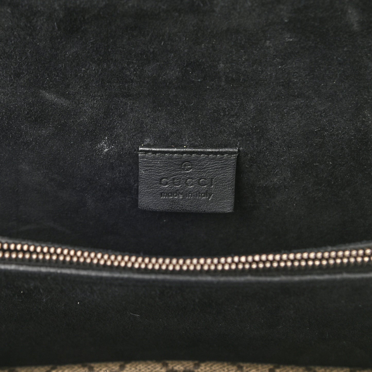 GG Supreme Monogram Small Dionysus Shoulder Bag Black