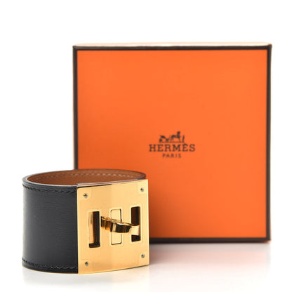 Hermes Chamonix Kelly Dog Bracelet T1 Black 6 of 6
