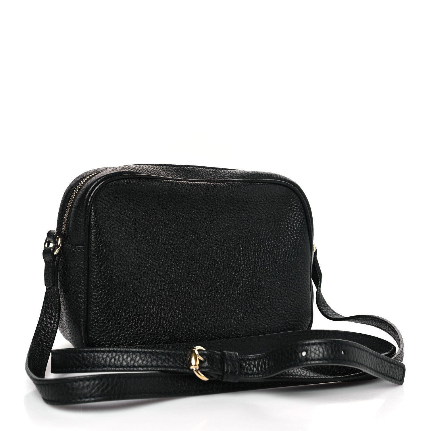 Gucci Pebbled Calfskin Small Soho Disco Bag Black 3 of 9
