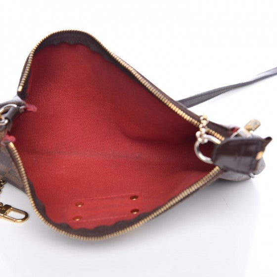 Louis Vuitton Damier Ebene Eva Clutch 5 of 11