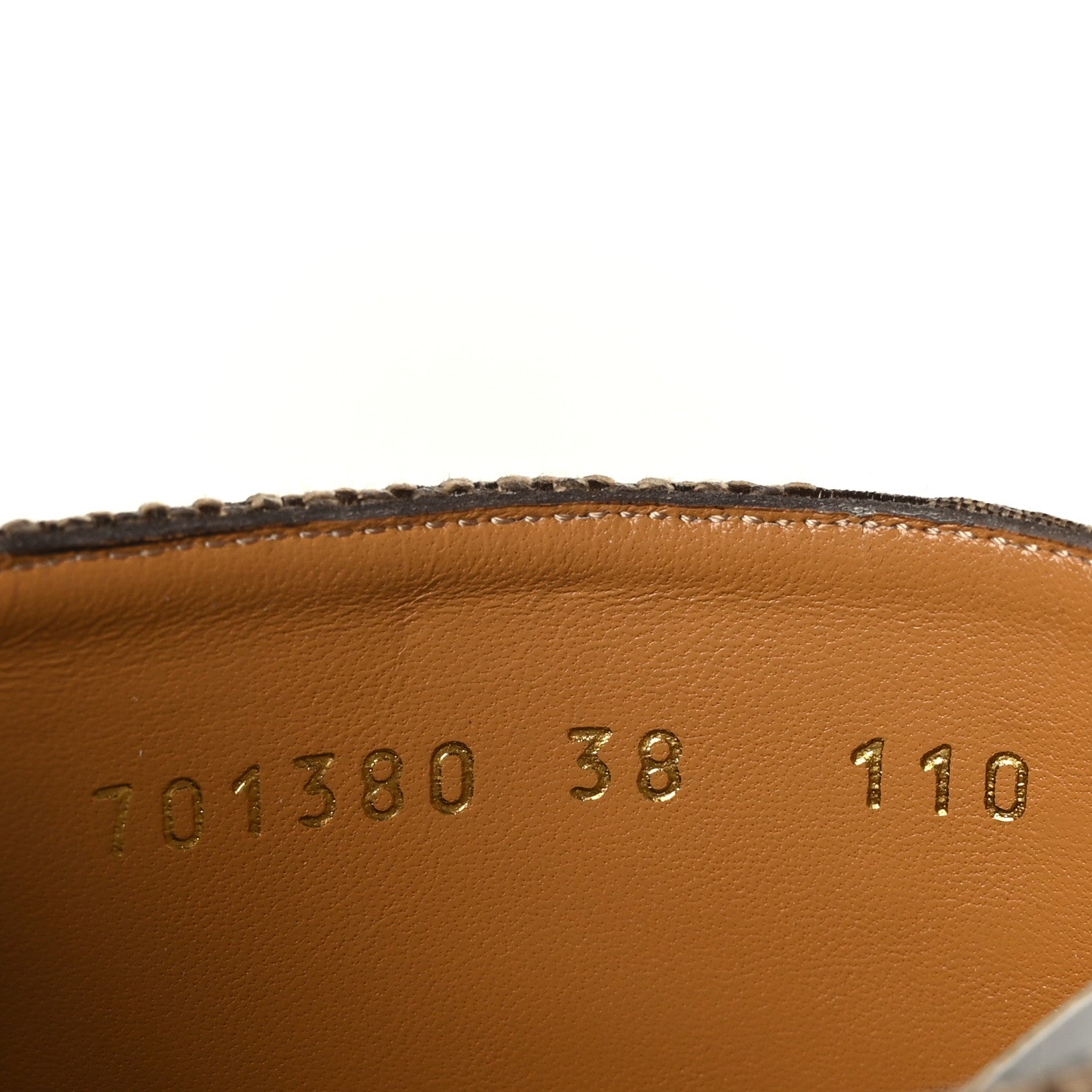 Gucci Monogram Jumbo GG Calfskin Interlocking G Anna Boots 38 Camel Ebony 6 of 7
