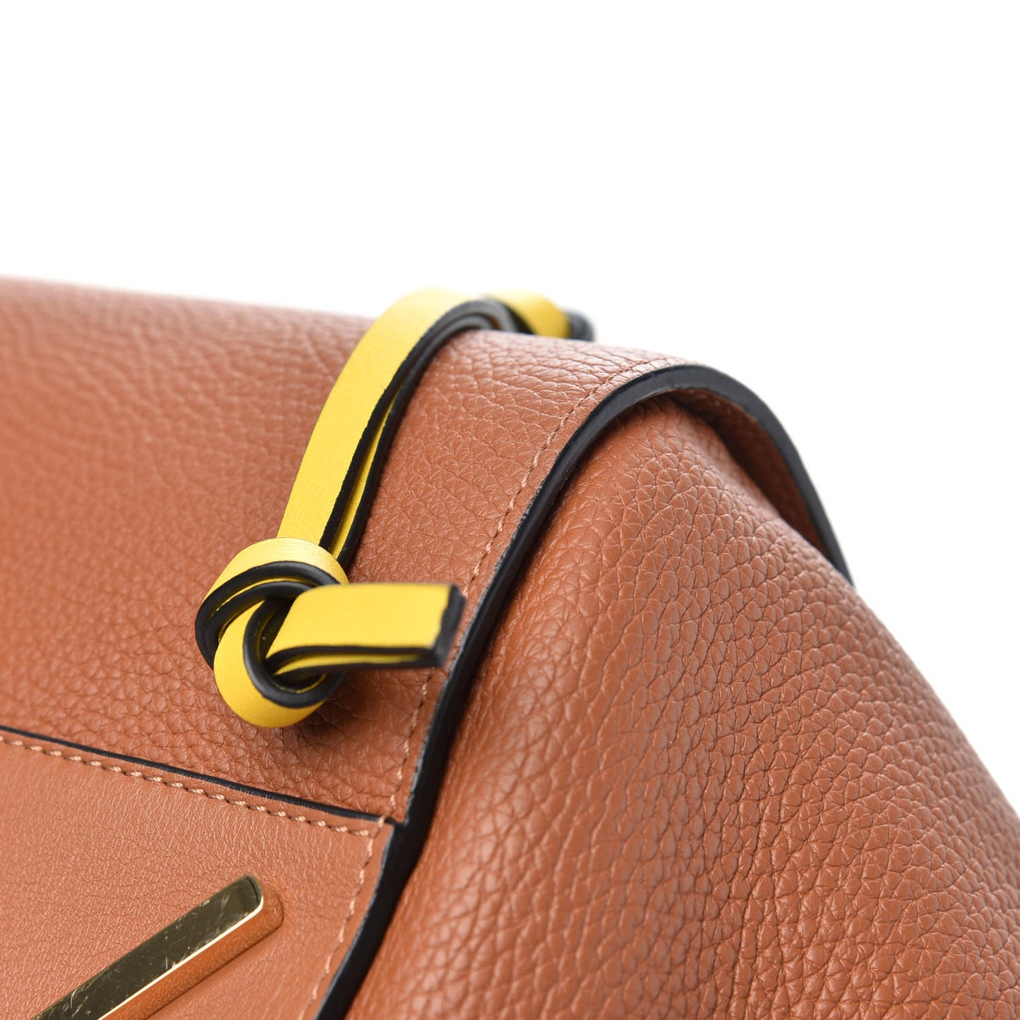 Calfskin Stars Hammock Shoulder Bag Tan