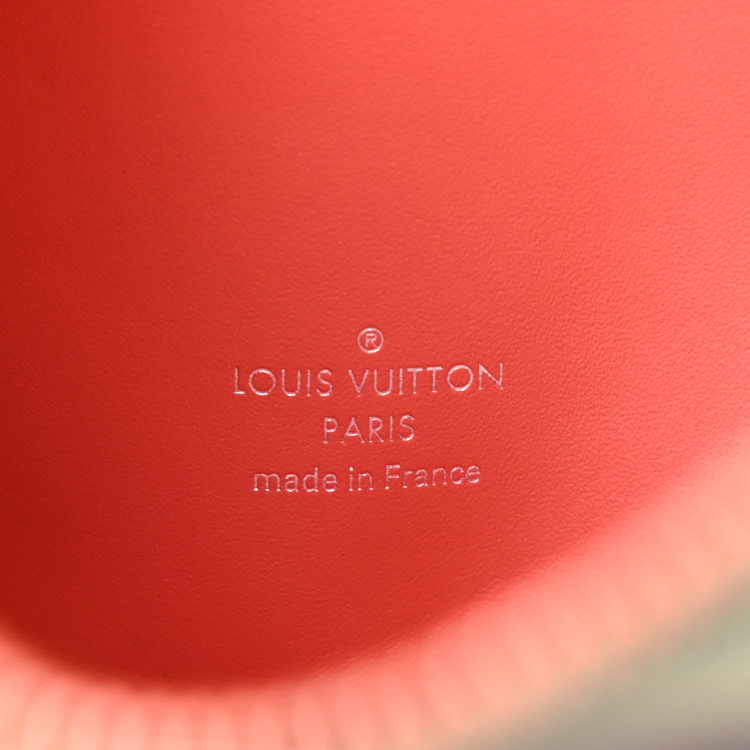 Louis Vuitton Masters Da Vinci Pochette Clutch Corail 6 of 9