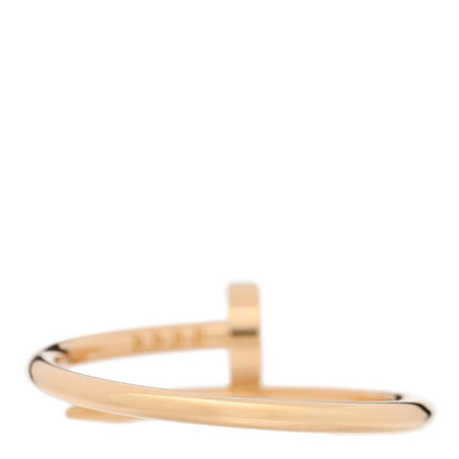 Cartier 18K Yellow Gold Small Juste Un Clou Ring 59 8.75 3 of 6