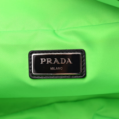 Prada Tessuto Nylon Belt Bag Black Verde 6 of 9