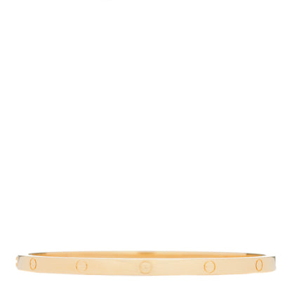 Cartier 18K Yellow Gold Small LOVE Bracelet 17 2 of 4