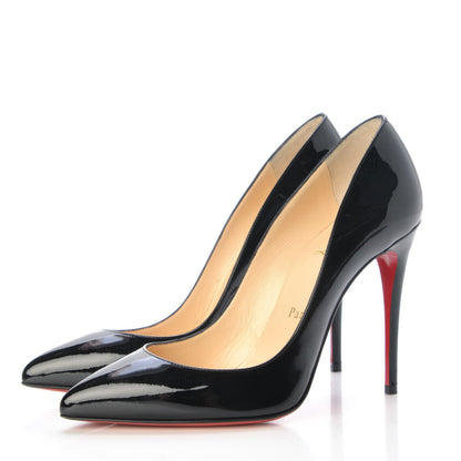 Christian Louboutin Patent Pigalle Follies 100 Pumps 36.5 Black 3 of 11