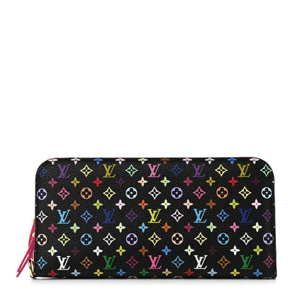Louis Vuitton Monogram Multicolor Insolite Wallet Black Grenade 1 of 7