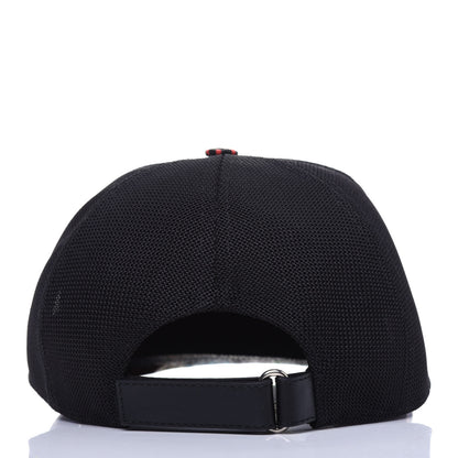 Gucci GG Supreme Monogram Psychedelic Baseball Hat XL 60 Black 3 of 8