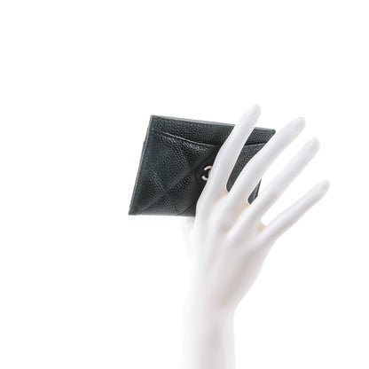 Chanel Caviar Quilted Card Holder Black 2 of 8
