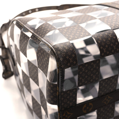 Louis Vuitton PVC Monogram Chess Keepall Bandouliere 50 7 of 10