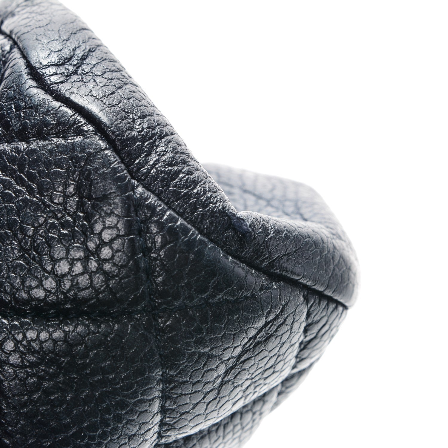 Chanel Caviar Quilted Timeless Clutch Navy 8 of 12