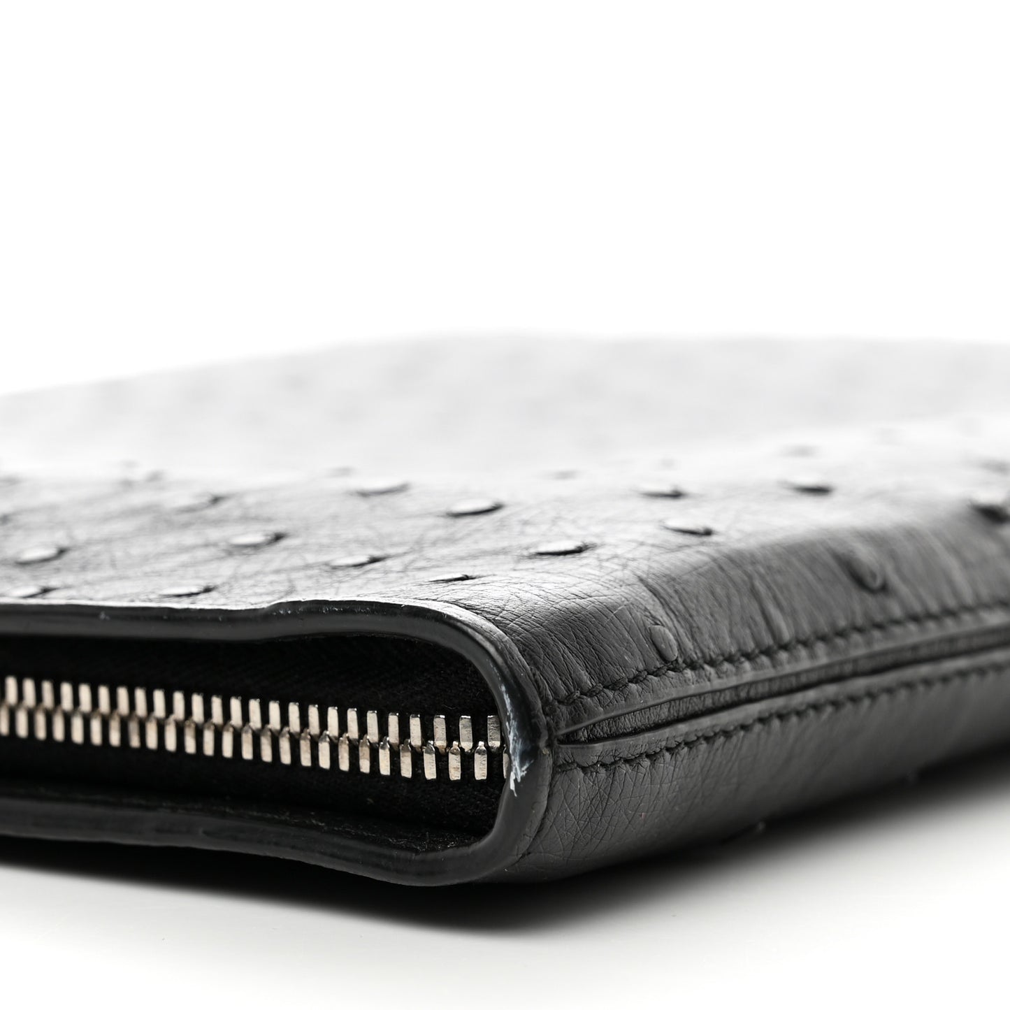 Ostrich Document Case Black