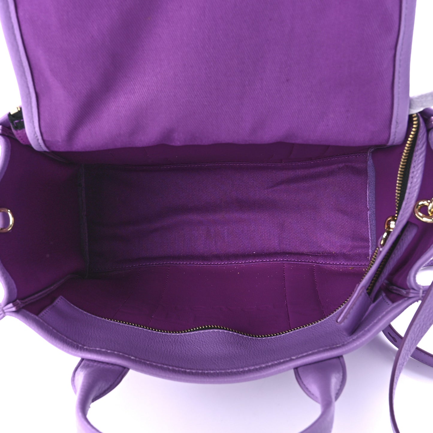 Grained Calfskin Medium The Tote Bag Regal Orchid