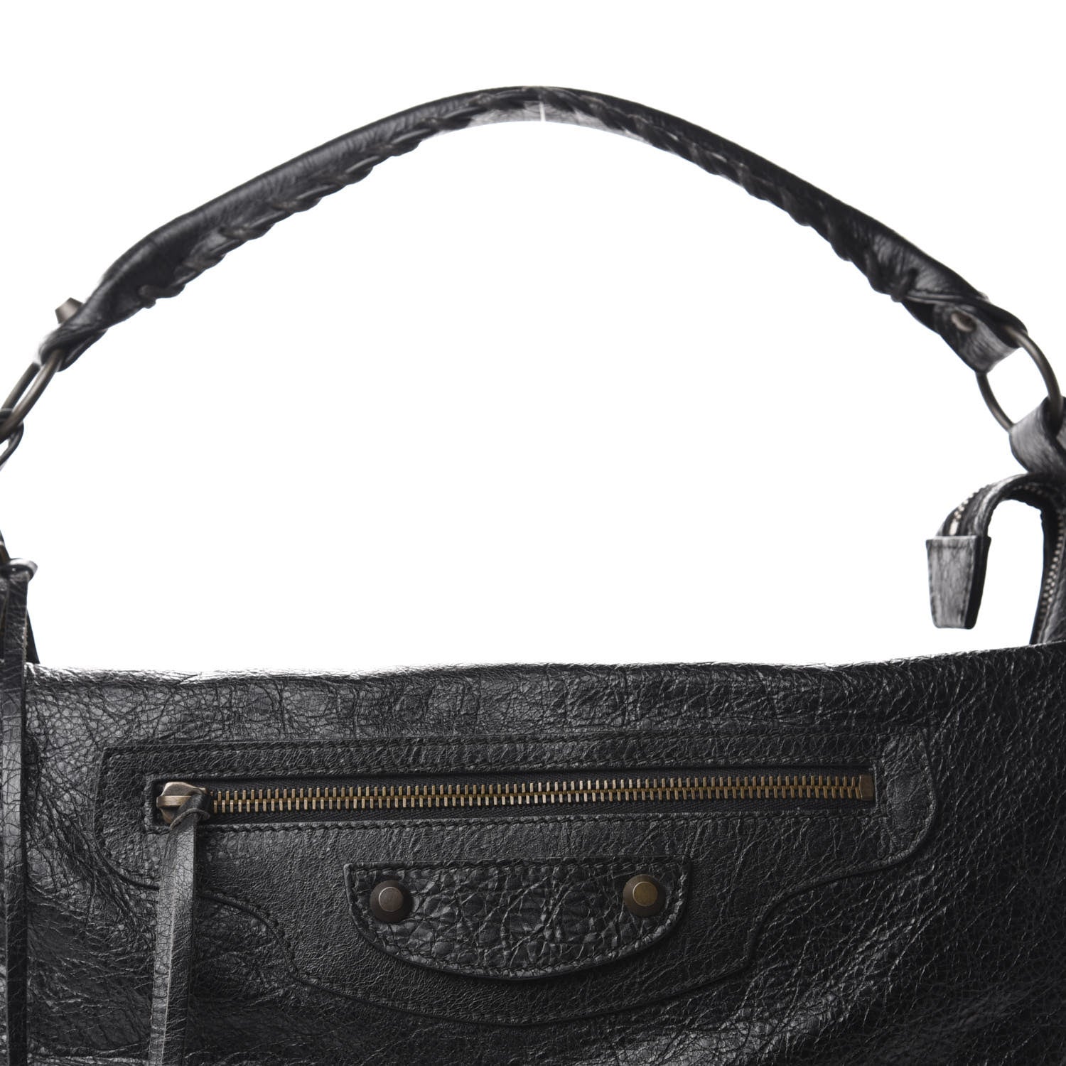 Balenciaga Agneau Classic Hardware Day Hobo Black 10 of 10