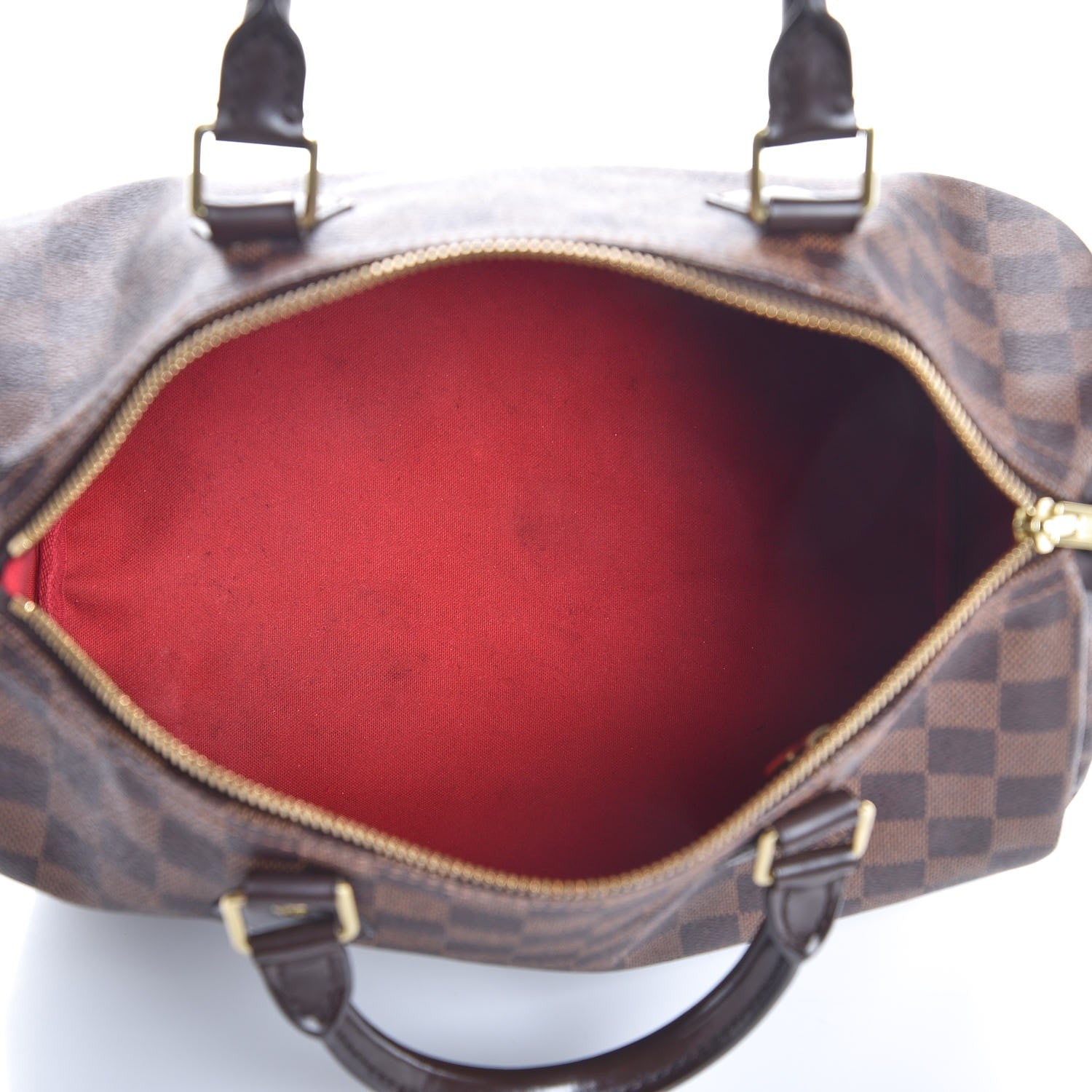 Louis Vuitton Damier Ebene Speedy 30 5 of 8