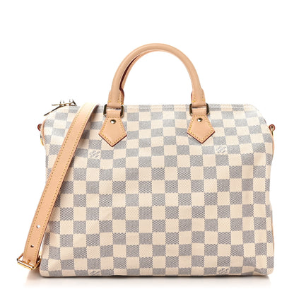 Louis Vuitton Damier Azur Speedy Bandouliere 30 1 of 9