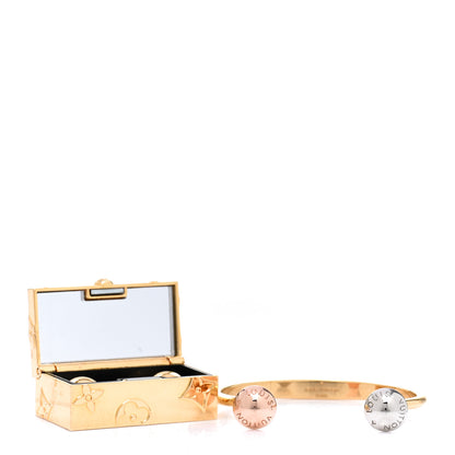 Louis Vuitton Metal Studdy Bracelet M Gold Rose Gold Silver 7 of 7