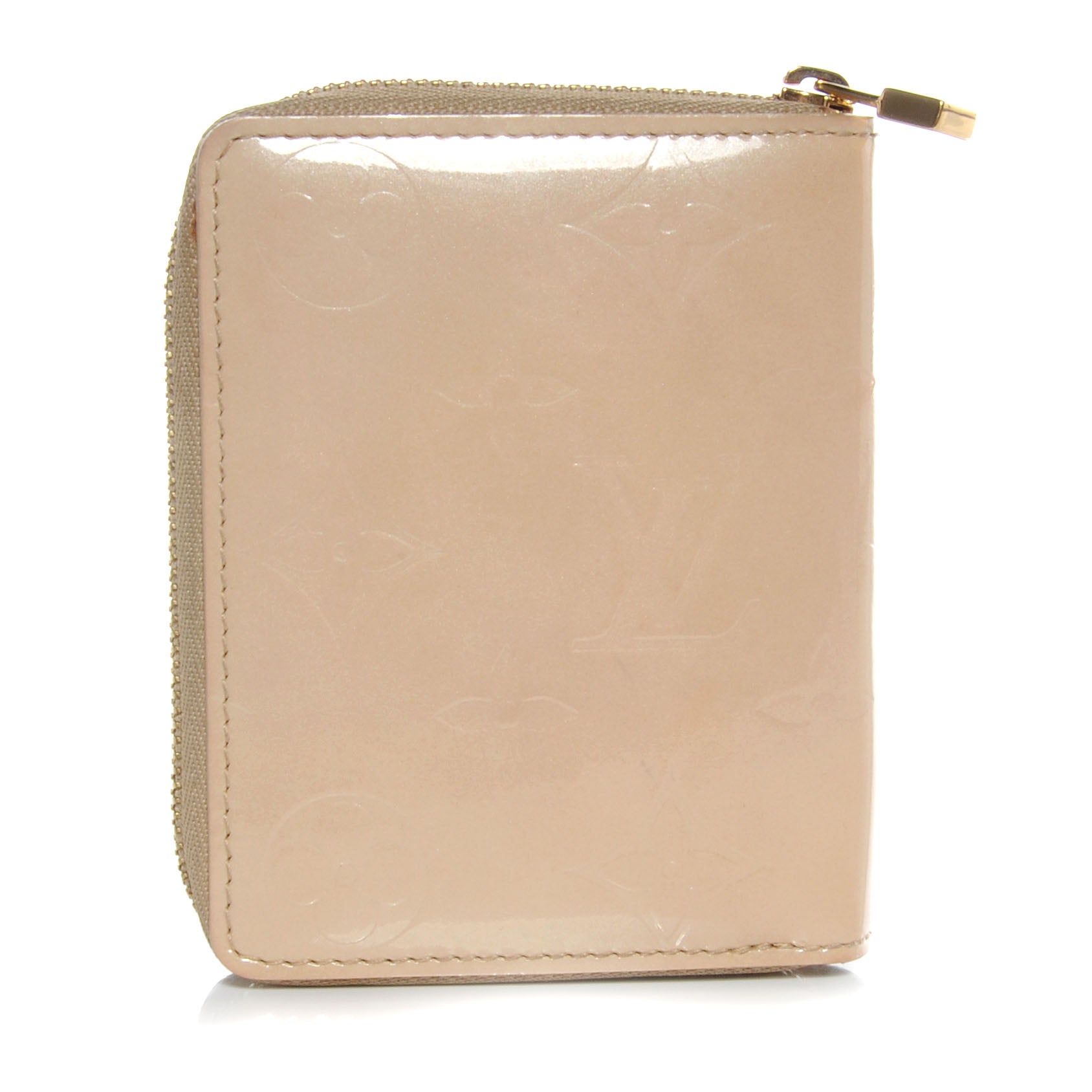 Louis Vuitton Vernis Broome Zip Wallet Beige 3 of 8