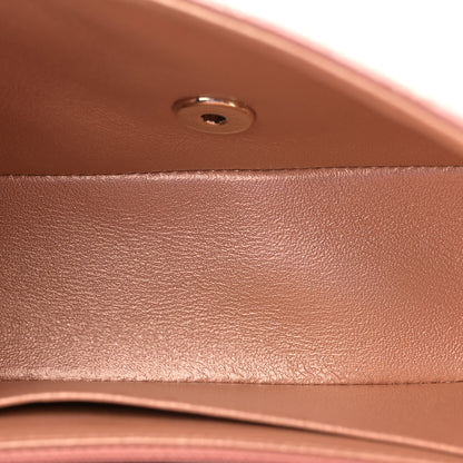 Chanel Metallic Lambskin Quilted Ombre Mini Rectangular Flap Pink 5 of 12