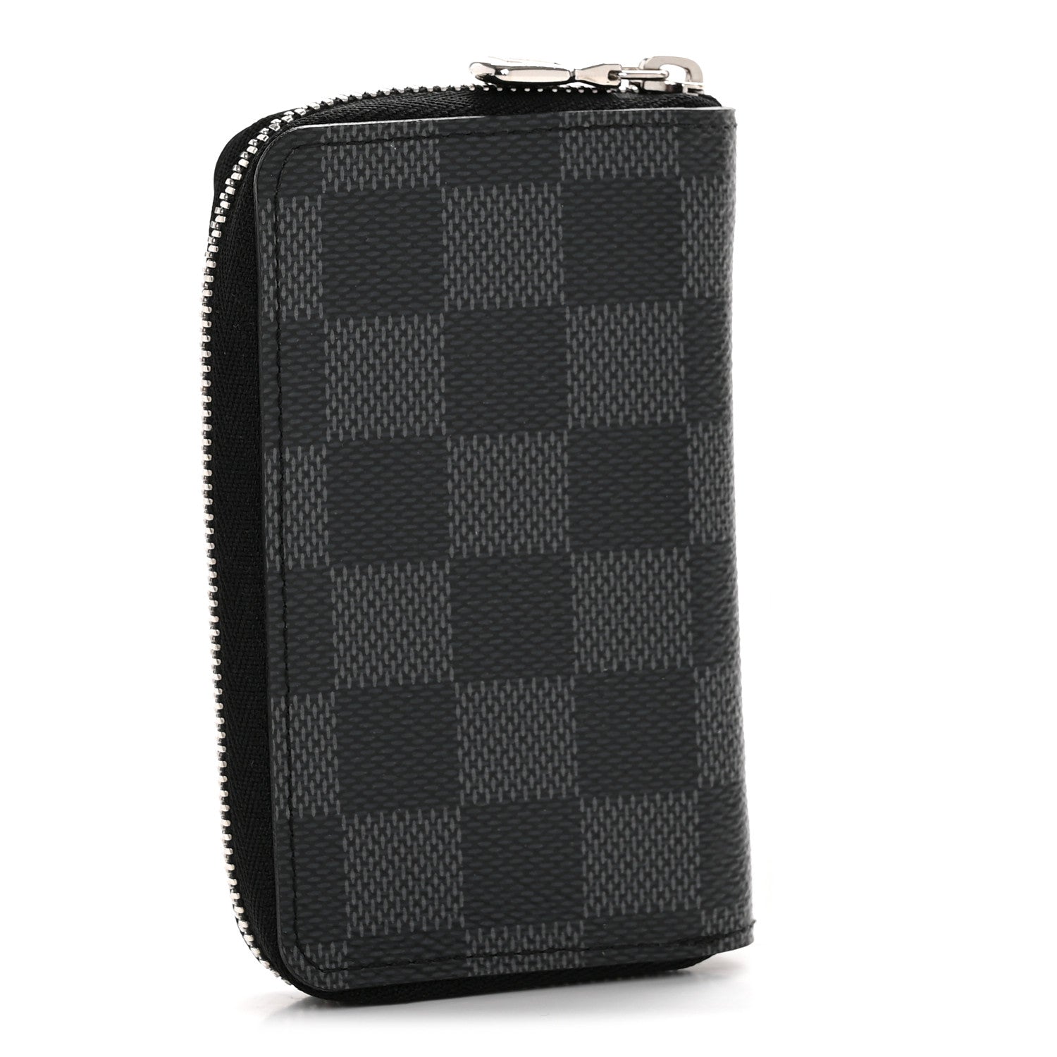 Louis Vuitton Damier Graphite Zippy Coin Purse Vertical 3 of 9