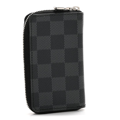 Louis Vuitton Damier Graphite Zippy Coin Purse Vertical 3 of 9