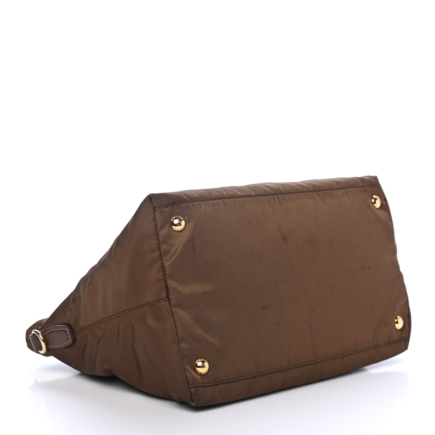 Saffiano Tessuto Nylon Tote Corinto
