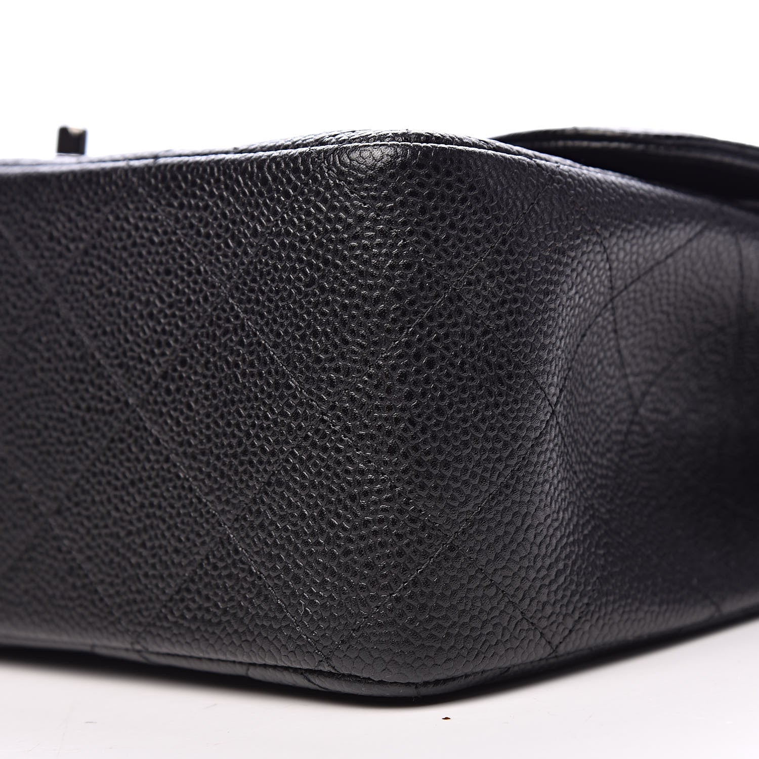 Chanel Caviar Quilted Jumbo Double Flap Black 9 of 11