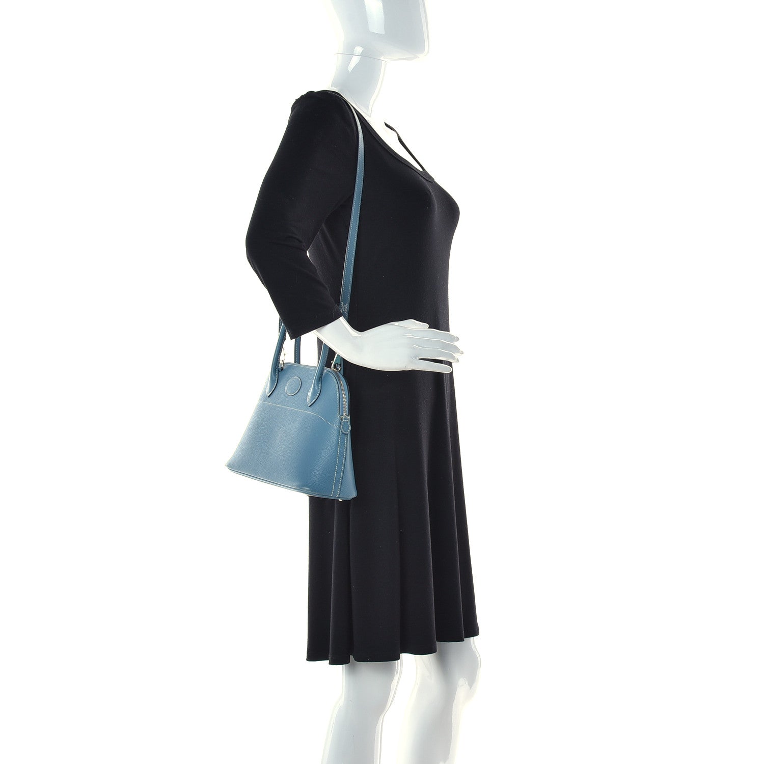 Hermes Epsom Bolide 27 Blue Jean 2 of 25