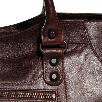Balenciaga Agneau Classic Hardware Part Time Cigare Fonce 15 of 16
