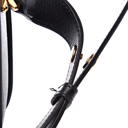 Gucci Azalea Calfskin Horsebit 1955 Shoulder Bag Black 11 of 11