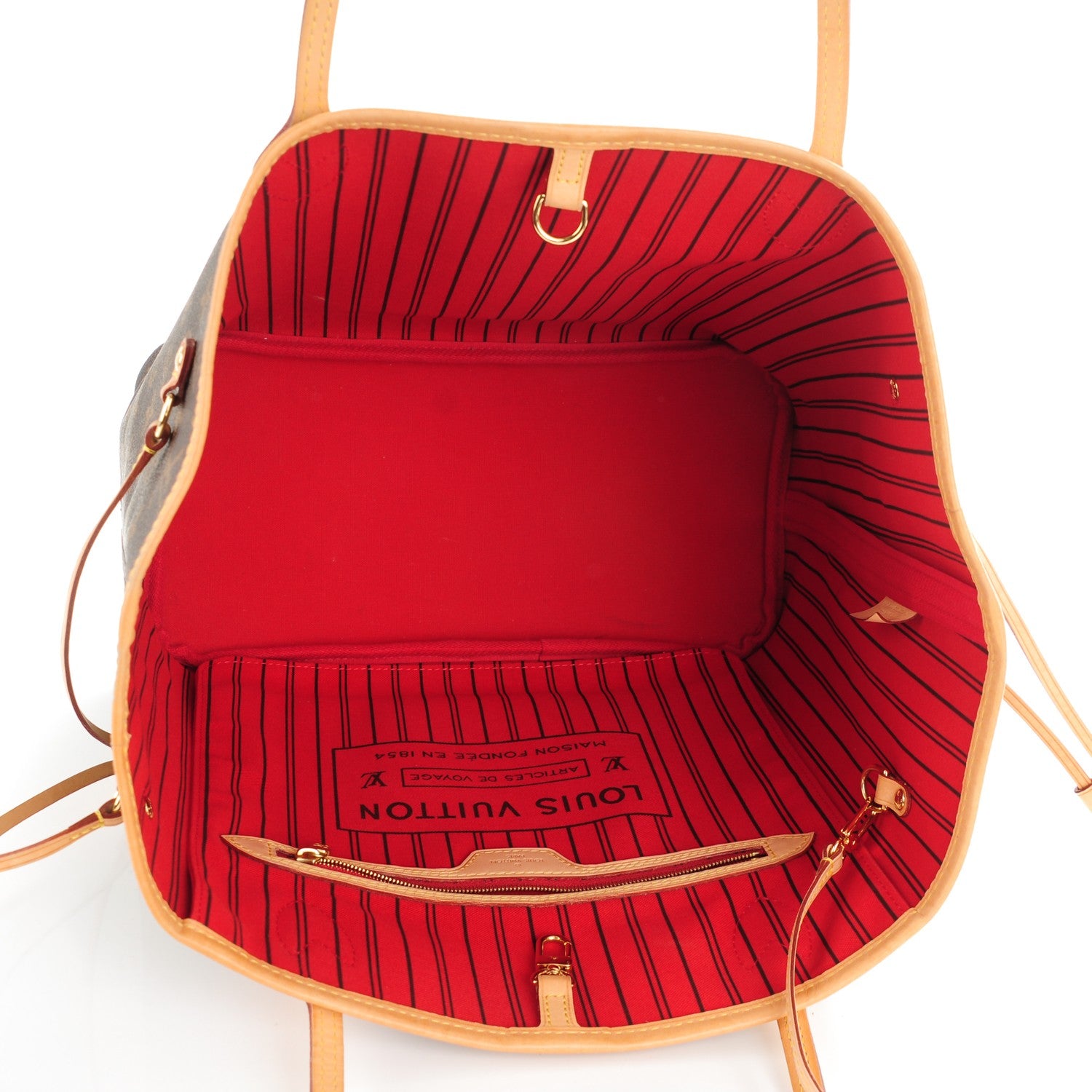 Louis Vuitton Monogram Neo Neverfull MM Cherry 6 of 9