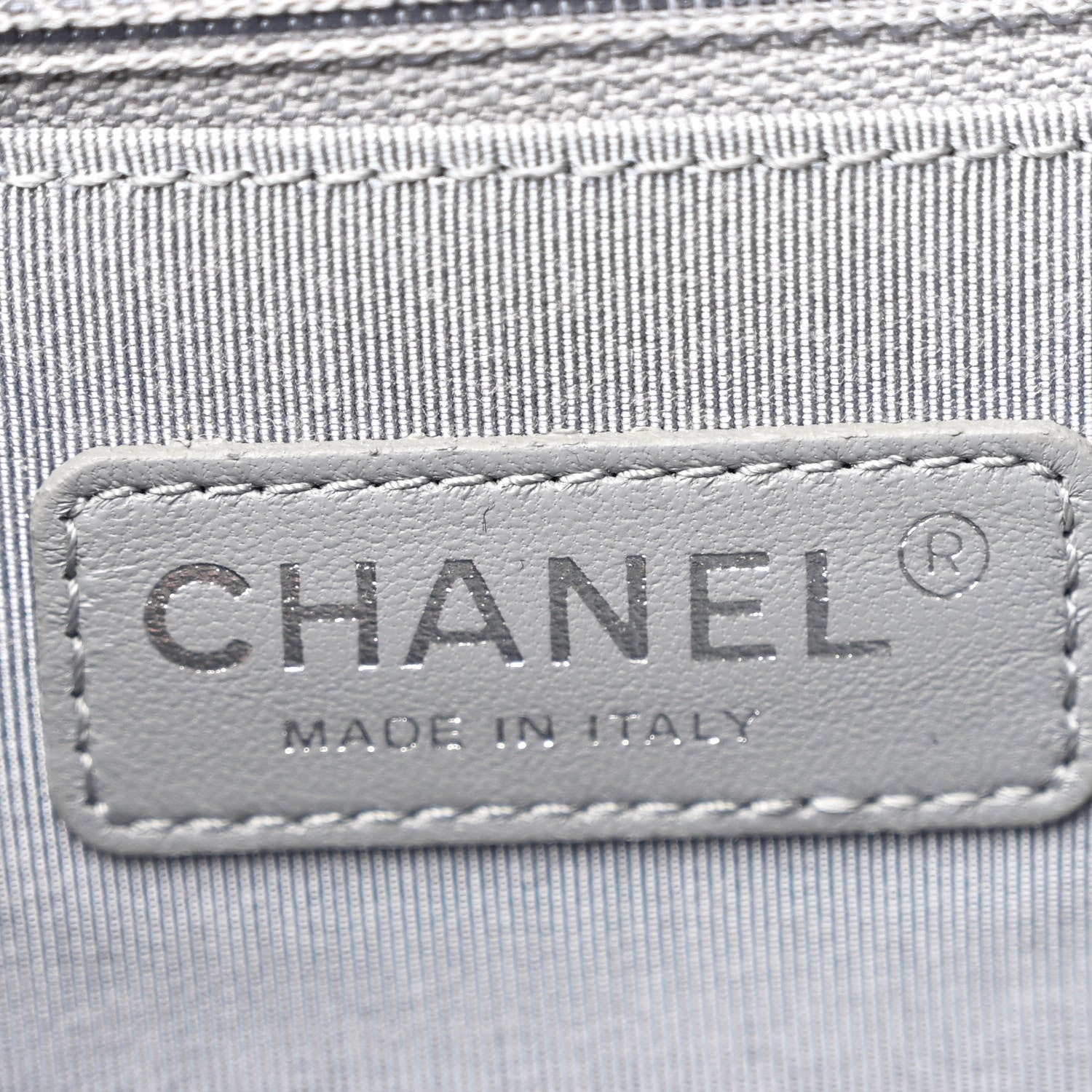 Chanel Calfskin Double Stitch Large Boy Flap Black 6 of 10