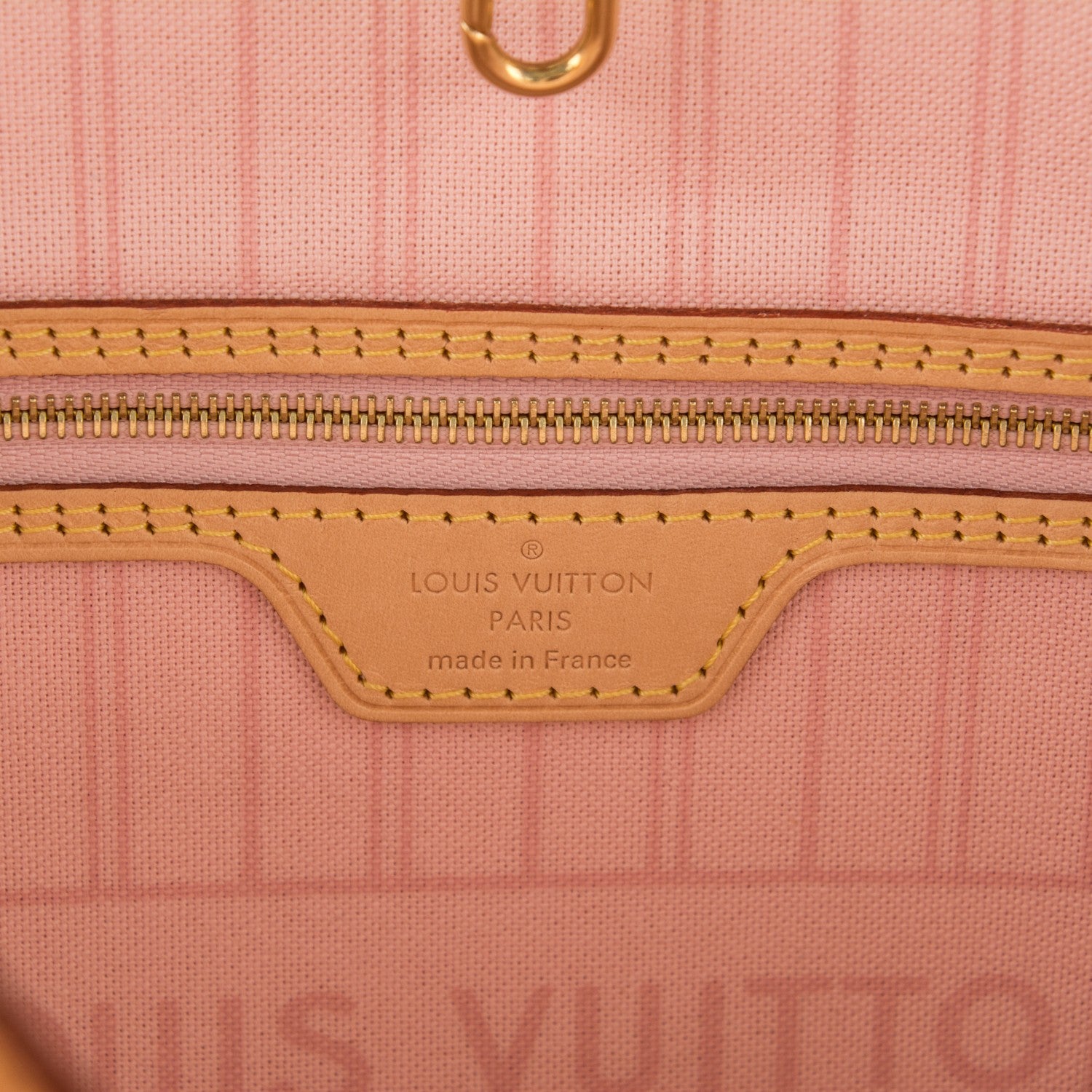 Louis Vuitton Damier Azur Neo Neverfull MM Rose Ballerine 6 of 8