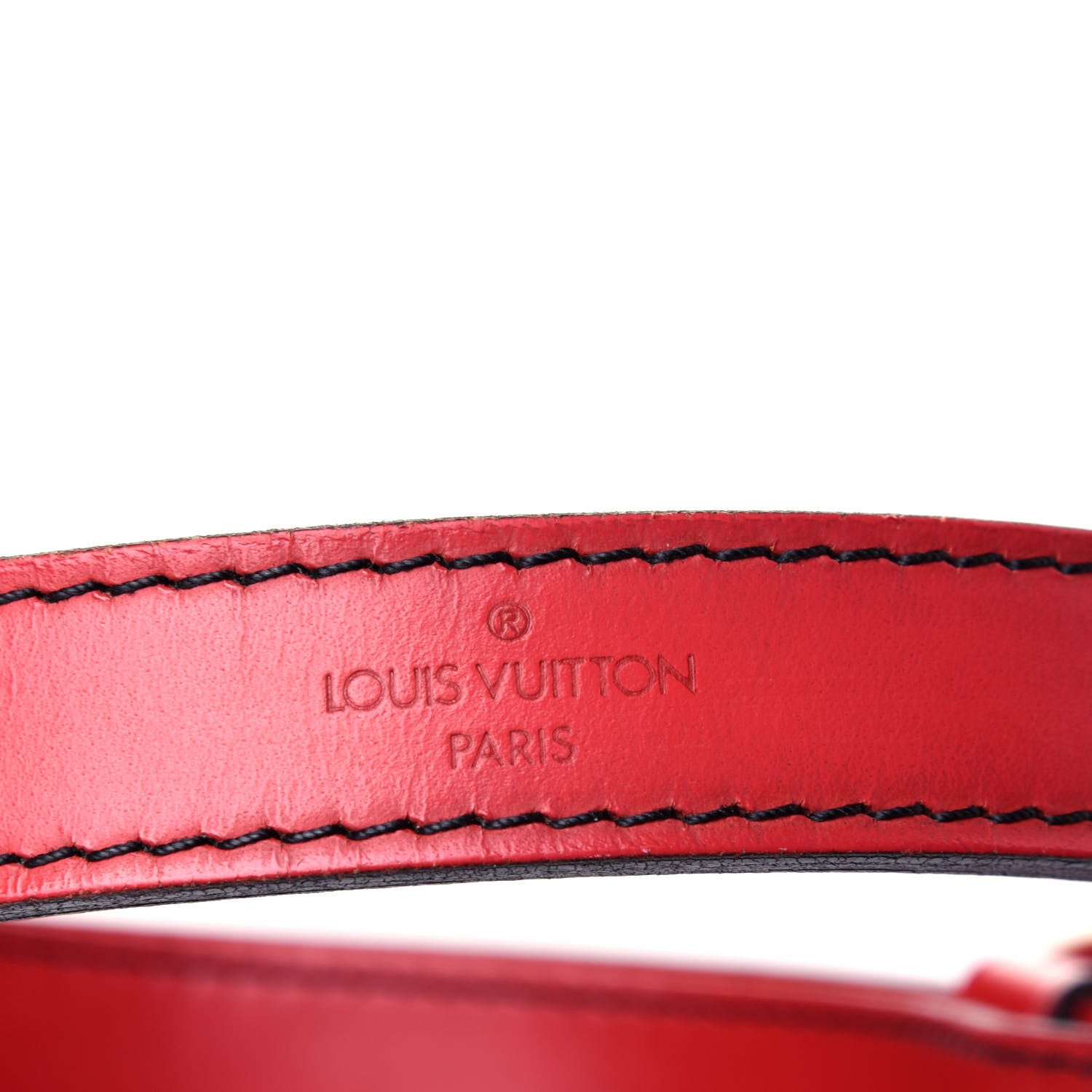Louis Vuitton Epi Petite Noe Replacement Strap Castillan Red 3 of 6