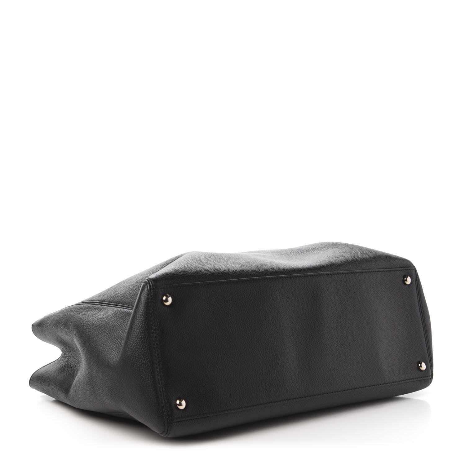 Chanel Calfskin Cerf Executive Shopper Tote Black 4 of 12
