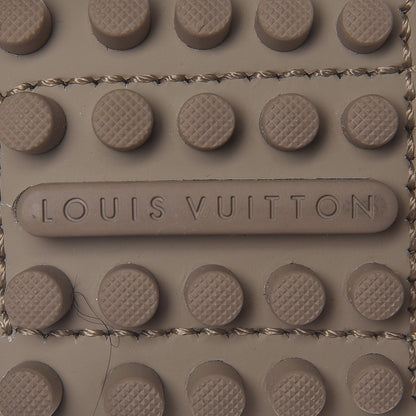 Louis Vuitton Rubber Mens Hockenheim Mocassins 6 Beige Yellow 6 of 9
