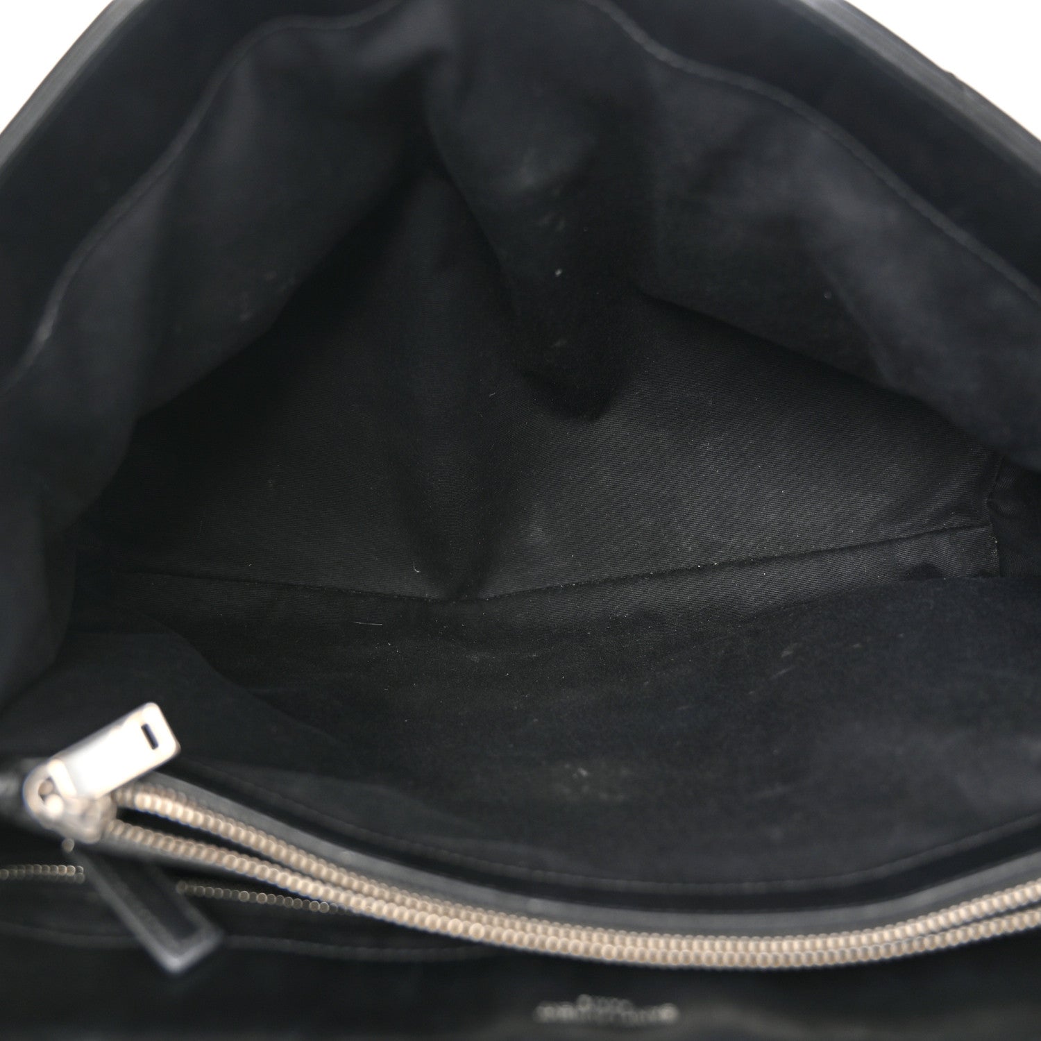 Saint Laurent Calfskin Y Quilted Monogram Large Loulou Chain Satchel Black 5 of 13