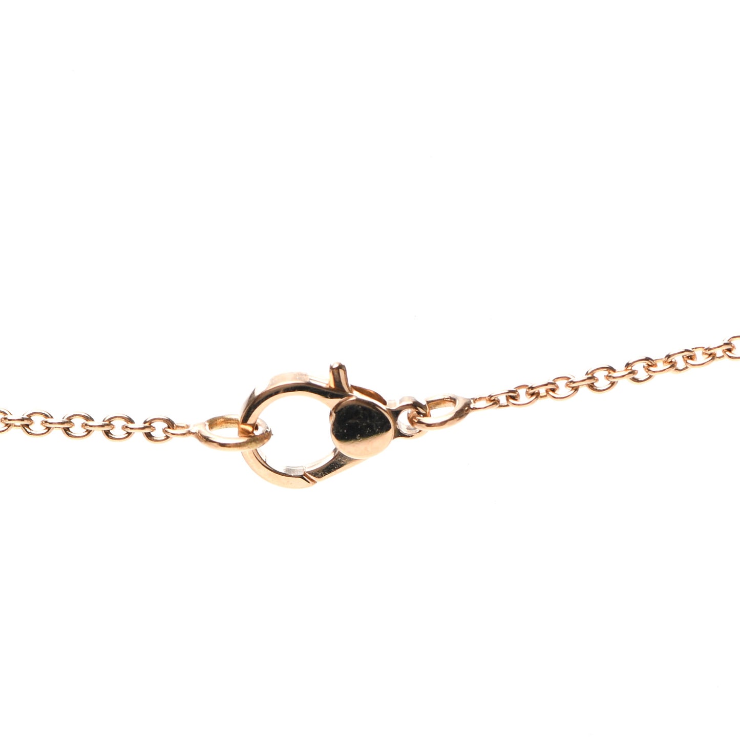 18K Rose Gold Diamond Finesse Pendant Necklace