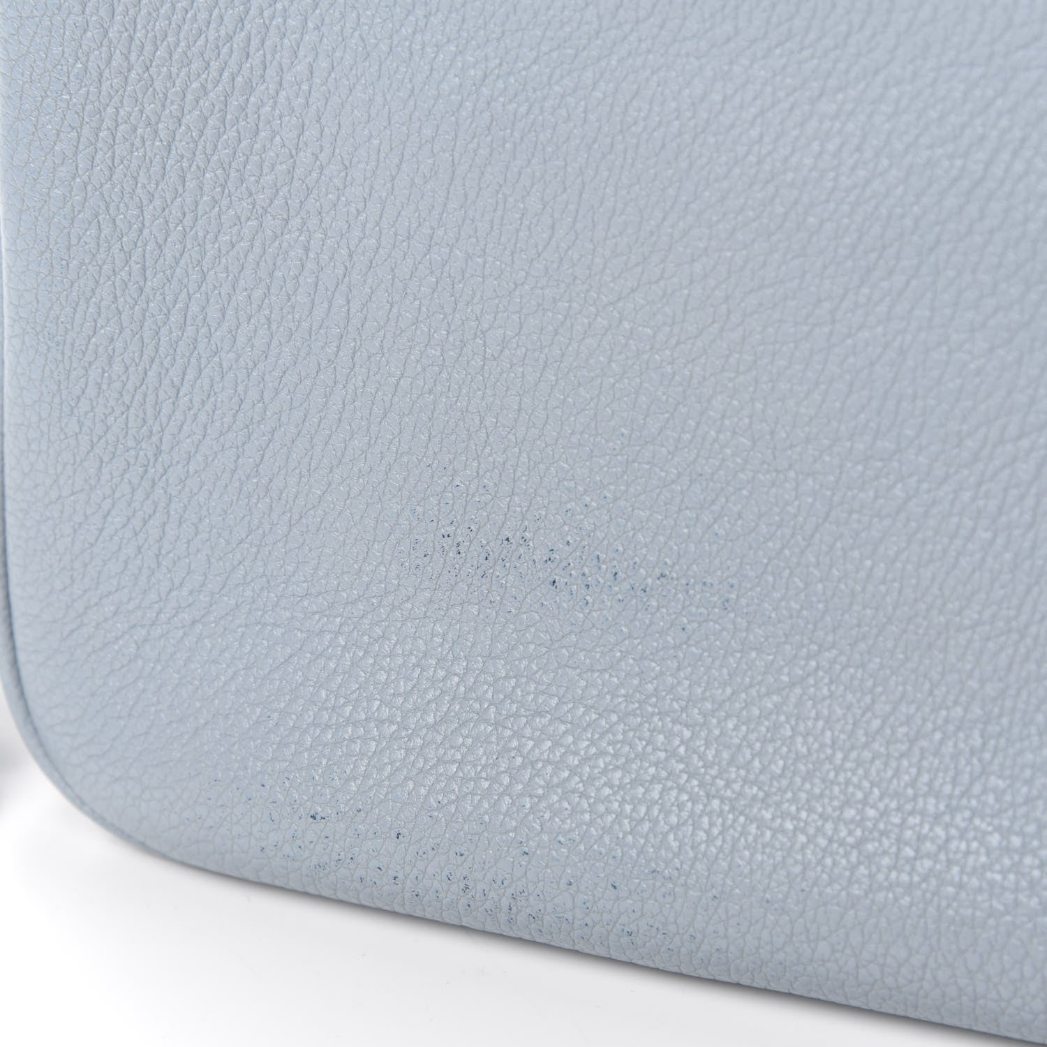 Dolce & Gabbana Calfskin Pom Pom Glam Crossbody Grey 8 of 13