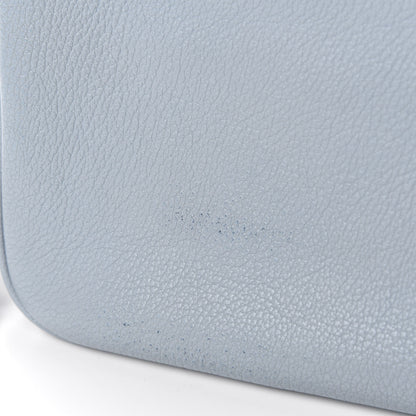 Dolce & Gabbana Calfskin Pom Pom Glam Crossbody Grey 8 of 13
