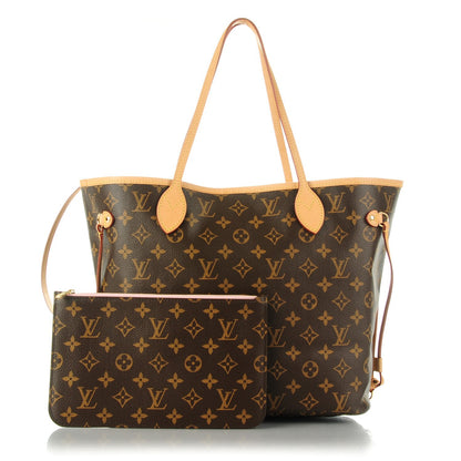 Louis Vuitton Monogram Neo Neverfull MM Rose Ballerine 1 of 8