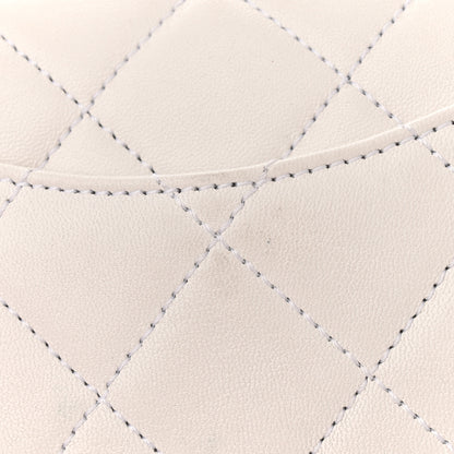 Chanel Lambskin Quilted All About Chains Waist Belt Bag White 11 of 12