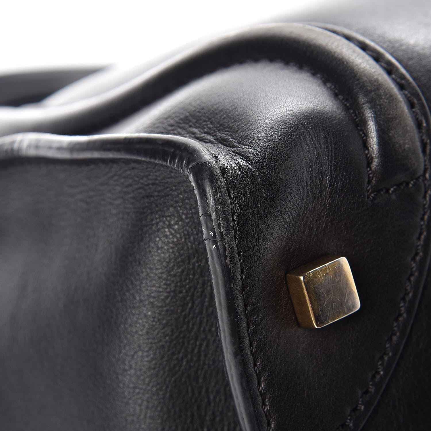 Celine Smooth Calfskin Mini Luggage Black 11 of 12