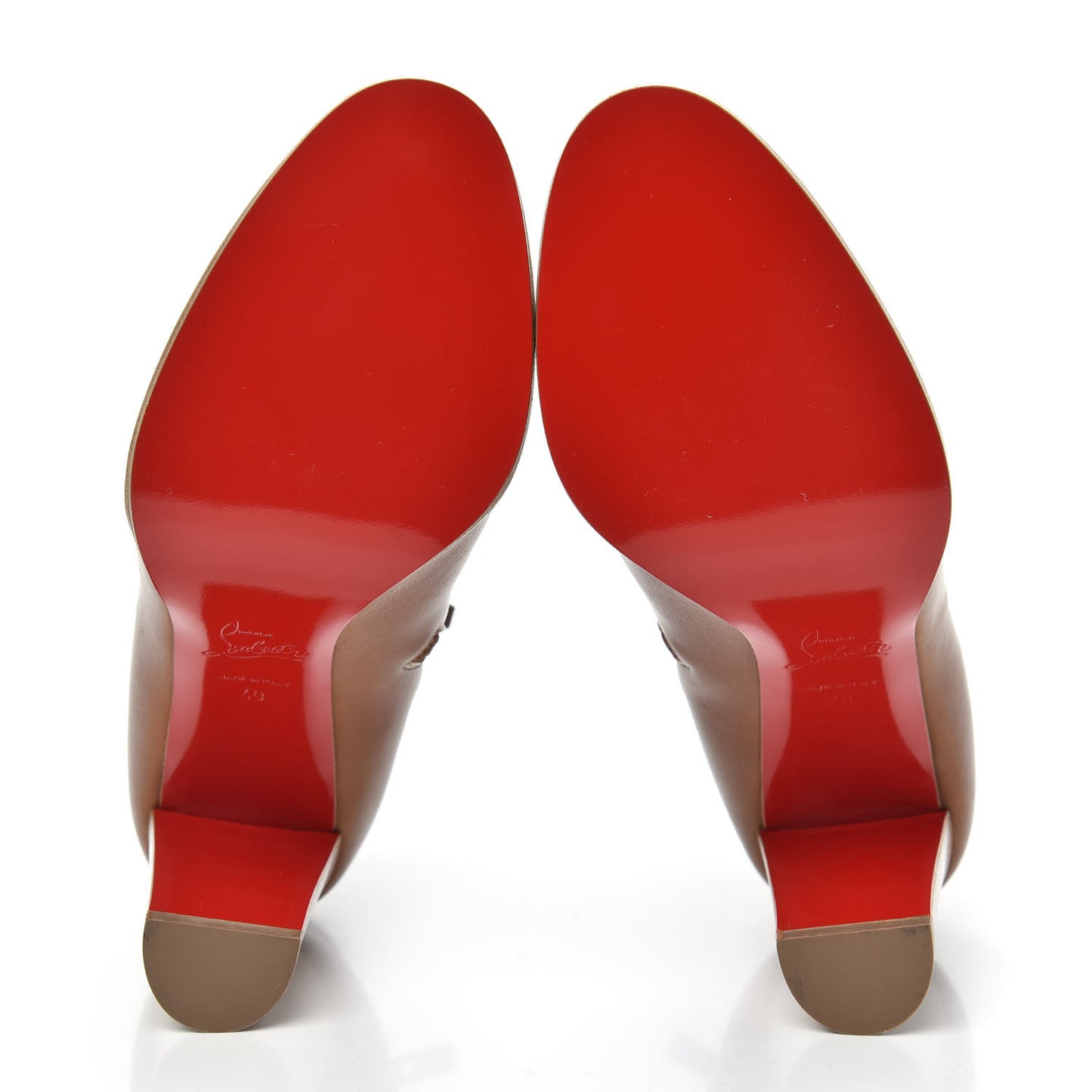 Calfskin Adox 85 Ankle Boots 40 Caramel